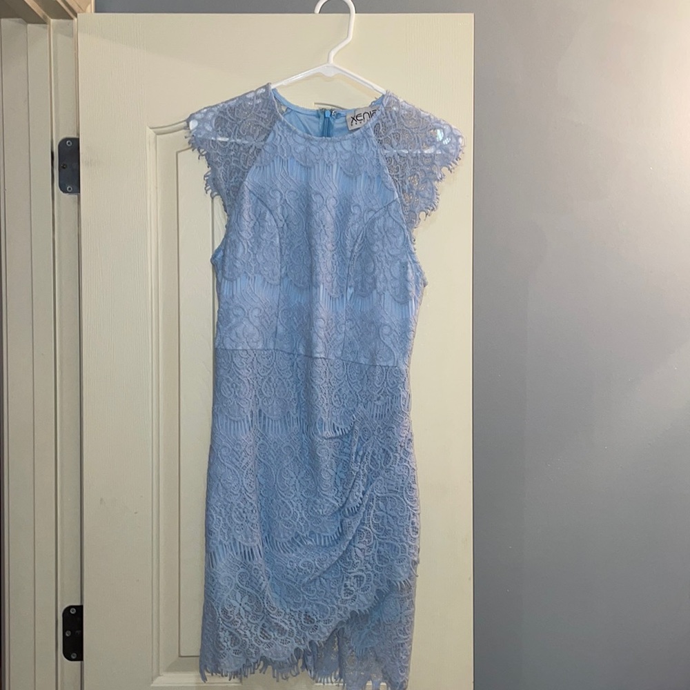 Blue Mini Dress